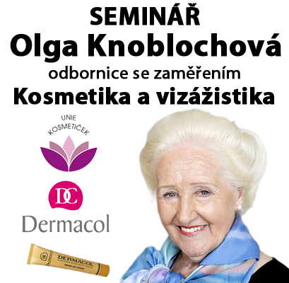 Seminář s přední českou odbornicí na kosmetiku a vizážistiku